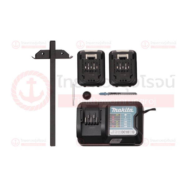 MAKITA JV101 เลื่อยจิ๊กซอว์ไร้สาย 2.9/16นิ้ว (65mm) 12v รุ่น JV101DWYE (ครบชุด+กล่องพลาสติก)     |ชุด| TTR Store - รูปที่ 5