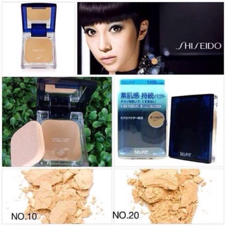 🔥SALE🔥Shiseido Selfit Powder foundation SPF 20 PA++ แบบตลับจริง +รีฟิว