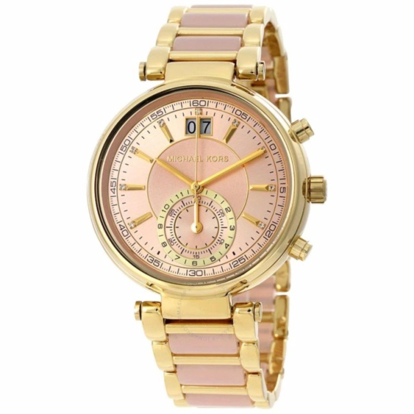 นาฬิกาข้อมือสุภาพสตรีMichael Kors Watches Sawyer Acetate ...