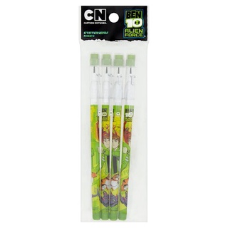 🔥แนะนำ!! ดินสอต่อไส้ เบ็นเท็น 4 แท่ง Ben10 Stackable Pencil 4pcs