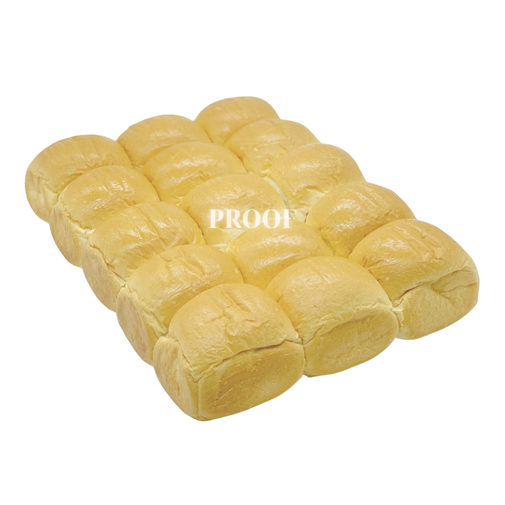 ขนมปังแพ นุ่มหนึบ ขนาดไซส์ 15 ก้อน 2แพ รวมจำนวน 30 ก้อน เหมาะสำหรับ ปิ้งและนึ่ง ทานเปล่าๆก็อร่อย