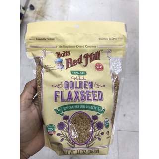 Bobs red mil Organic Flaxseeds Golden บราวน์ เฟล็กซีดส์ 13 OZ. พร้อมส่ง