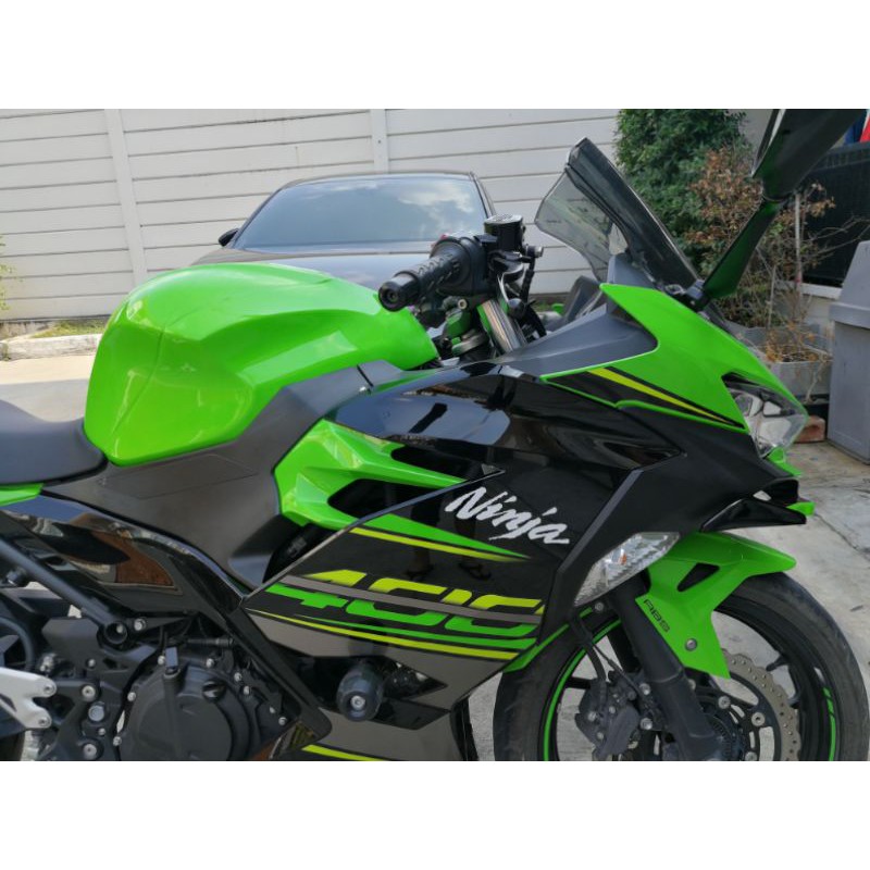 🔥ครอบถัง เต็มใบ ทรง ZX10 ใส่ NINJA400 และZ400 by NEWGEN
