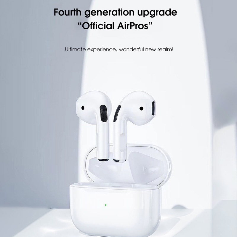Pro4 หูฟังไร้สาย Android Pro ที่อุดหู สําหรับ iPhone Apple หูฟังเกมมิ่ง บลูทูธ 5.0 กันน้ํา กีฬา เพลง หูฟัง สําหรับ Samsung