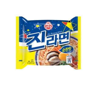 [Original] 진라면순한맛 Ottogi Jin Ramen Mild (บะหมี่กึ่งสำเร็จรูปรสไม่เผ็ด) 120g*5