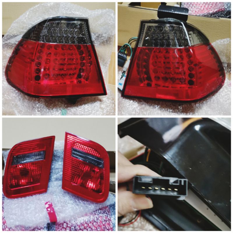 ไฟท้าย​ ไฟท้าย​แต่ง​ BMW​ E46​ ปี​ 1998-2001​ LED​ 4ประตู รุ่นไฟตก
