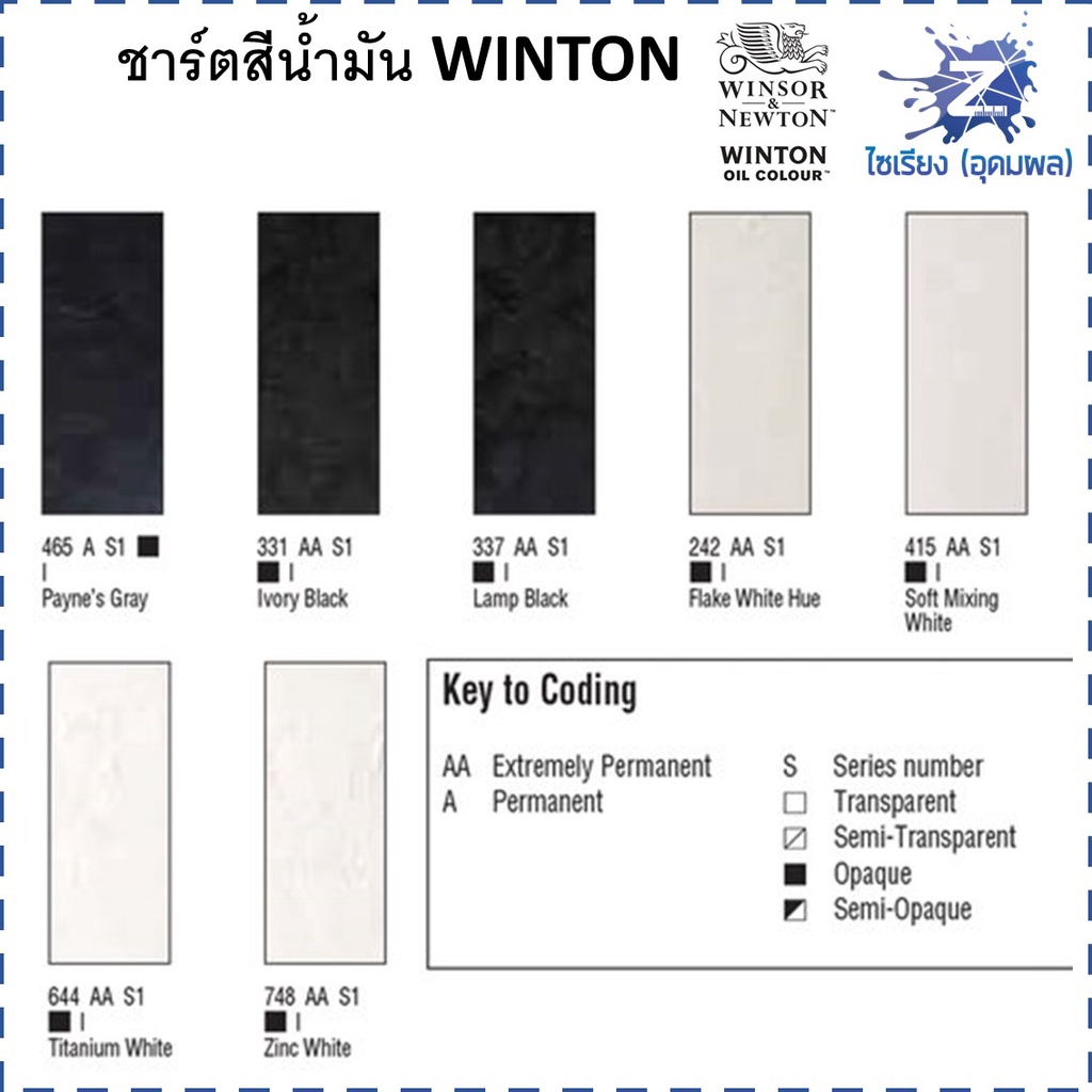 (1หลอด) สีน้ำมัน Winton (Winsor & Newton) ขนาด 37 ml. มีทุกสี แจ้งสีในแชท