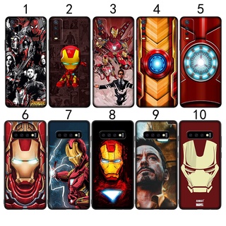 เคสซิลิโคนนิ่ม ลาย Marvel Iron Man EG61 สําหรับ Samsung A91 A20 A30 A50 A70