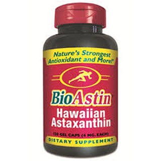 สาหร่ายแดงไบโอแอสติน แอสต้าแซนทิน (bioastin astaxanthin) จากอเมริกา ขนาด 60 เม็ด