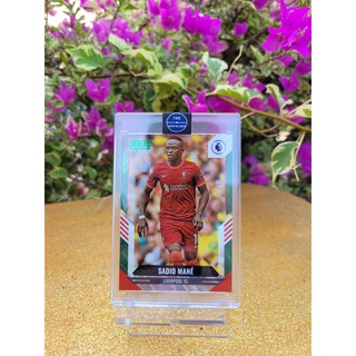 2021-22 Panini Score Premier League Sadio Mane Green Lava #/5