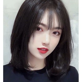 แฮร์พีช ผมตรงมี5กิ๊ฟ กว้าง24 ยาว20CMและกว้าง26 ยาว45CM สินค้…