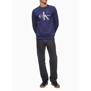 CalvinKlein Monogram Logo Crewneck Sweatshirt-XS