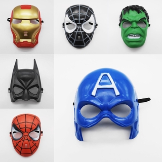 หน้ากาก ลาย Avengers Captain America Hulk Spider-Man Iron Man สําหรับเด็ก