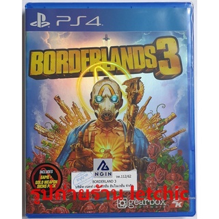 BORDERLANDS 3 + Gold weapon skins Pack download for Playstation 4 ภาษาอังกฤษ แผ่นใหม่ในซีล รูปตรงปก