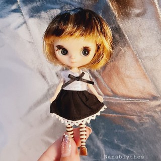 (พร้อมส่ง) ชุดบลายธ์จิ๋ว Petite Blythe เดรสตุ๊กตา mini Blythe