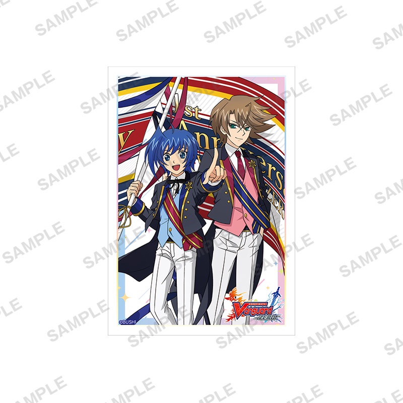 Bushiroad Sleeve Collection Extra Mini Vol.72 Cardfight!! Vanguard Zero 10th Anniversary Sendou Aichi &amp; Toshiki Kai