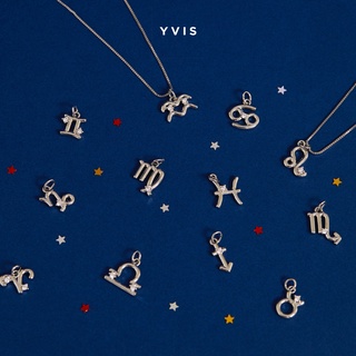 YVIS silver zodiac pendant