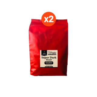 DC Super Dark Roast ขนาด 1,000g. เมล็ดกาแฟคั่วเข้มพิเศษ จากดอยช้าง คั่วใหม่ทุกวัน ส่งเร็วทันใจ