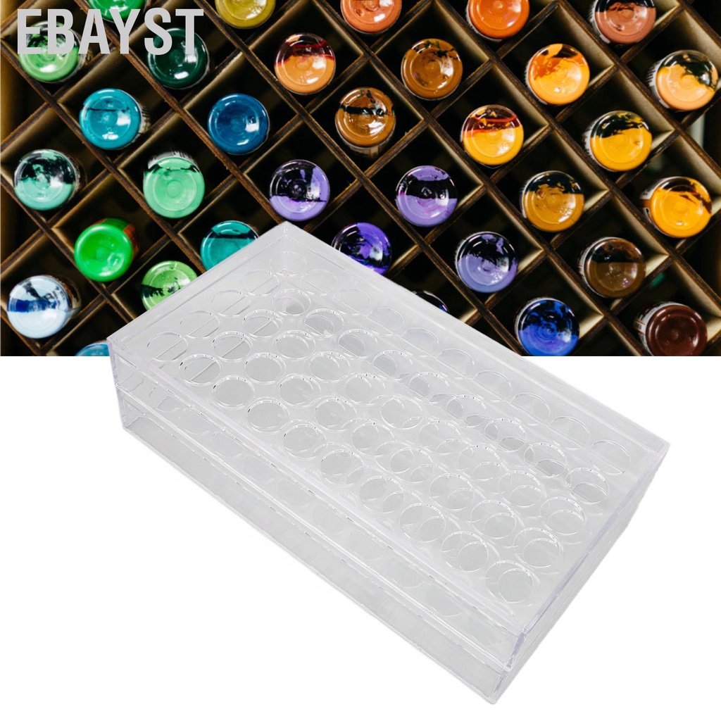 Ebayst Tattoo Pigment Bottle Stand Transparent Drop Resistance Ink Rack ...