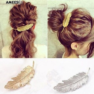 ♥☞ ผู้หญิงคลิปหนีบผมเลมอนปิ่นคิ้วปิ่นปักผม Barrette Accessory