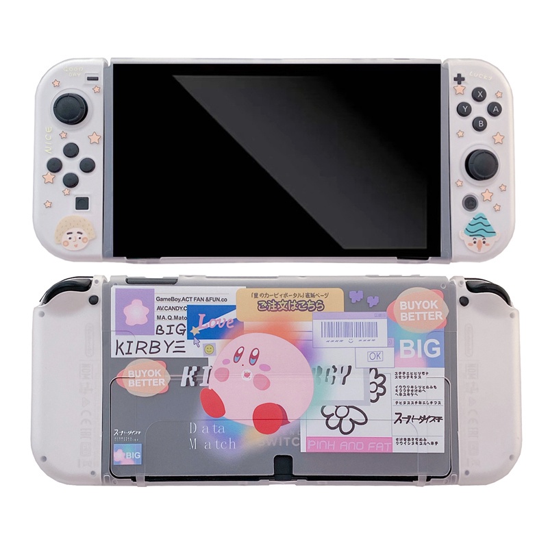 เคสซิลิโคน TPU แบบนิ่ม ลายการ์ตูนน่ารัก สําหรับ Nintendo Switch OLED
