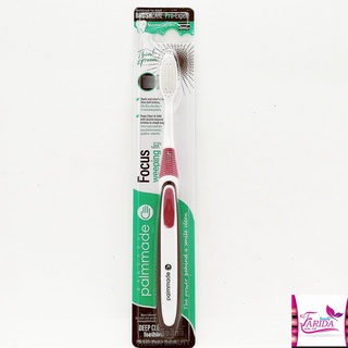 🔥โปรค่าส่ง25บาท🔥Palmmade Focus Weeping Fig Toothbrush แปรงสีฟัน ปาล์มเมด โฟกัส วิปปิ้ง ฟิค