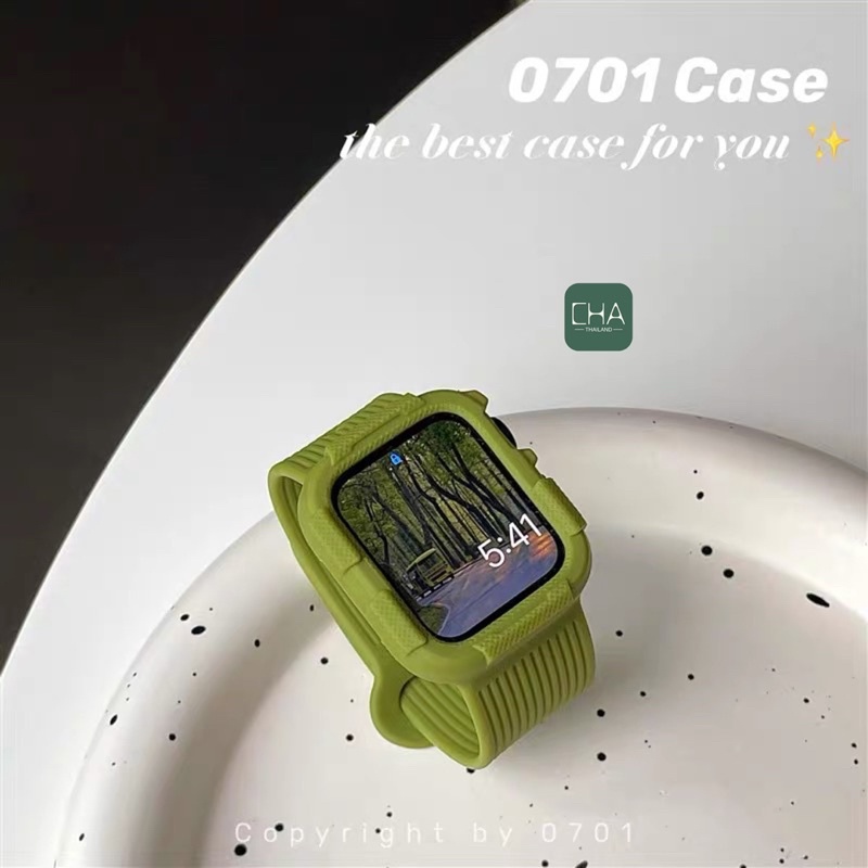 สายลูกอม สายนาฬิกา watch 8 7 Se 6 5 4 3 2 1 2in1 สีใหม่ สวย candy