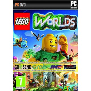 Lego WORLDS CD DVD เกมแล็ปท็อปสําหรับเล่นเกม