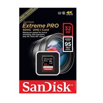 SanDisk 32GB Extreme PRO SDHC 633x (95MB/s)