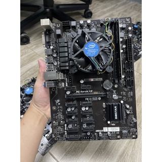 ชุด MB biostar TB250-BTC PRO 12GPU+cpu g4400+ram 4g ddr4 2133