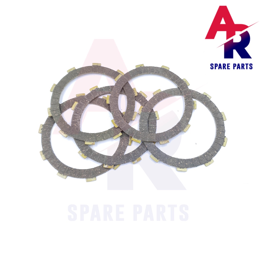 แผ่นคลัช KAWASAKI - KR150 NSR MTX แผ่นครัช KR NSR MTX 1 ชุด มี 5 แผ่น