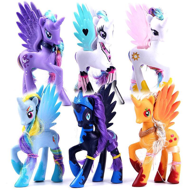 My little pony Luna nightmare moon princess rainbow ของเล่นสําหรับเด็ก