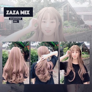 วิกผมรุ่น zaza mix ราคา890 บาท ส่งฟรี