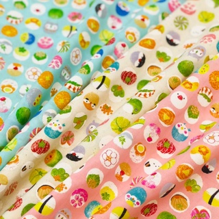 ผ้าแบ่งขาย cotton 100% Printed in Japan ผ้านำเข้า พร้อมส่ง