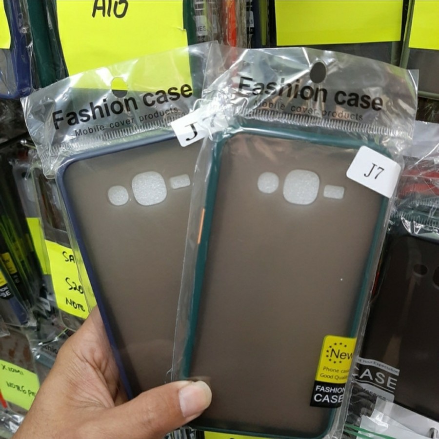 SAMSUNG J7/J7 CORE/J7 PLUS/J7 PRO CASE HARDCASE DOFF TRANSPARKANT, CASE DOFF MATE TRANSPARANT