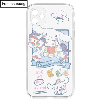 เคสโทรศัพท์มือถือแบบนิ่ม ลาย Cinnamoroll สําหรับ samsung A51 A13 A21S A71 A72 A50 A82 A53 A52 A12 A22 A30 A31 A32 4G 5G