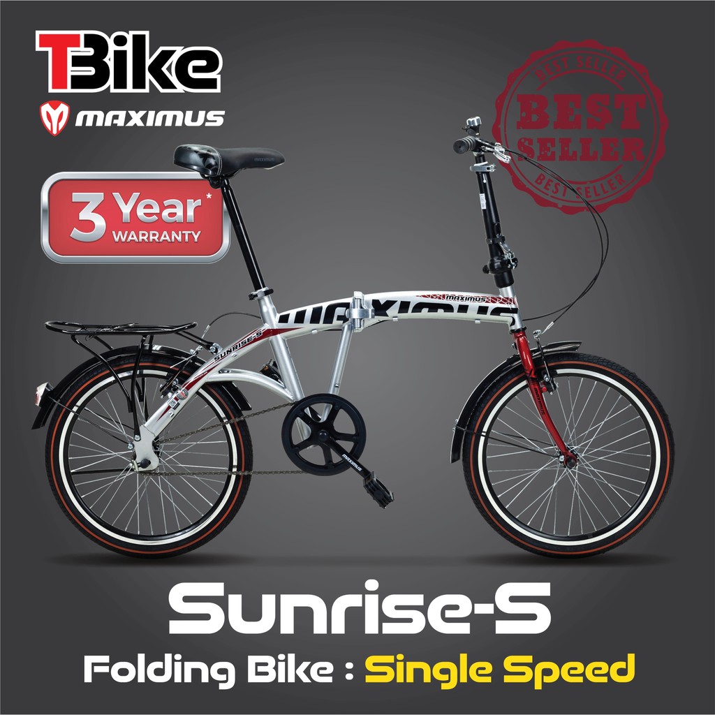 folding bike shopee