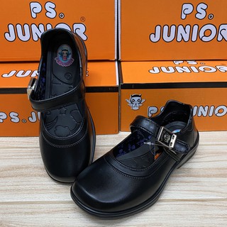รองเท้านักเรียนPS. Junior สีดำ รุ่น JF-4399