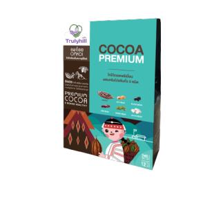 Trulyhill Cocoa โกโก้พร้อมดื่มเพื่อสุขภาพ (กล่อง 12 ซอง)