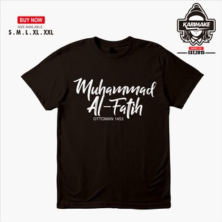 เสื้อยืดผ้าฝ้าย เสื้อยืด พิมพ์ลาย Muhammad Al Fatih สไตล์อิสลาม สําหรับผู้หญิงมุสลิม