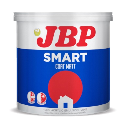 สีน้ำทาภายนอก สีดำ JBP-400SP Smart Coat ขนาด 3.785 ลิตร