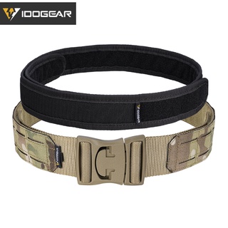 Idogear 2" อุปกรณ์เสริมหัวเข็มขัดยุทธวิธี Pom Combat Molle อุปกรณ์เสริมยุทธวิธี 3423