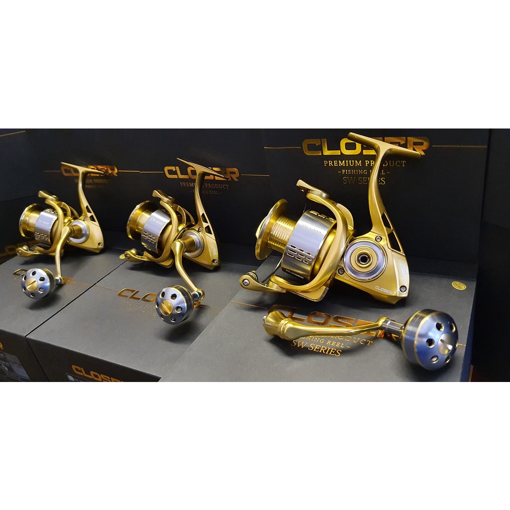 OCEAN SEVEN รุ่น CLOSER GOLD แถมสายรัดคันเบ็ดอย่างดี EDITION 2022