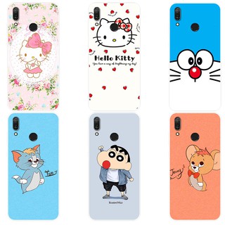 ซิลิโคน TPU Case Huawei Y7 2019 ปลอกทาสีการ์ตูนเคลื่อนไหวสำหรับ Huawei Y7 2019 เคสแบบนุ่ม