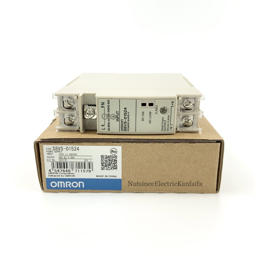 S8VS-01524 POWER SUPPLY OMRON ของแท้ ราคา 2,120 บาท