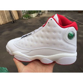 Air Jordan 13 "History of Flight White-Red Mens High-Top Casual Sneakers