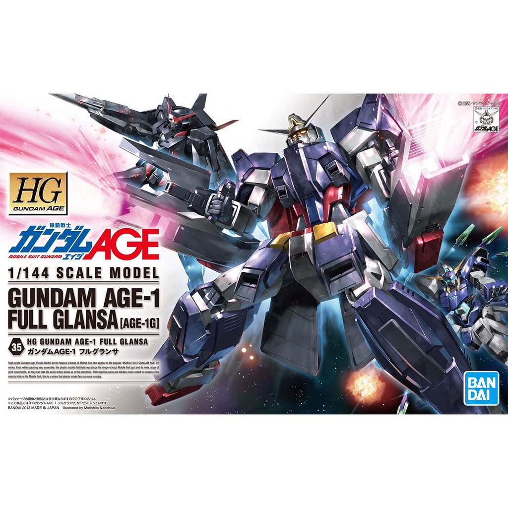 HG 1/144 Gundam AGE-1 Full Granza