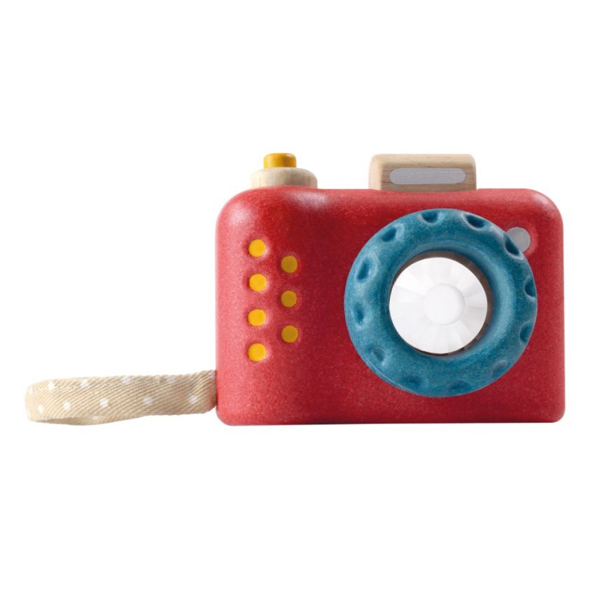 PlanToys ของเล่นไม้ 5633 My First Camera กล้องถ่ายรูป เสริมพัฒนาการ สำหรับเด็กอายุ 18 เดือน ขึ้นไป