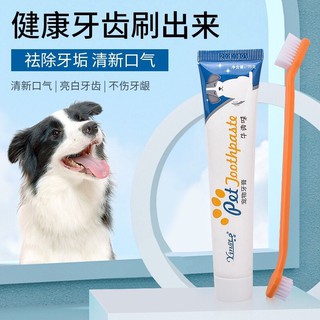 ชุดแปรงยาสีฟันสัตว์เลี้ยง Yingte Animal toothpaste brush set