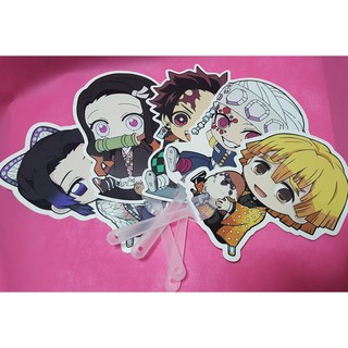 พัด ดาบพิฆาตอสูร ลายการ์ตูน Demon Slayer - Kimetsu no Yaiba Hand Fan